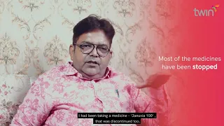 Mr. Gupta, Diabetic for 15 years | Sugar levels normalized in just 10 days | Twin Success Stories