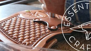 Carving Leather With A Pro