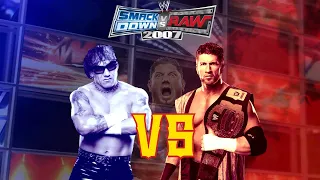 Kodeine's WWE Smackdown vs Raw 2007 Mod Matches Psicosis vs Gregory Helms