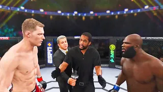 Alexander Volkov vs Jairzinho Rozenstruik Full Fight - UFC 4 Simulation