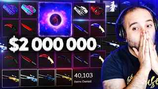 2 000 000$ CSGO SKINS ინვენტარის განხილვა #1 LUNAR