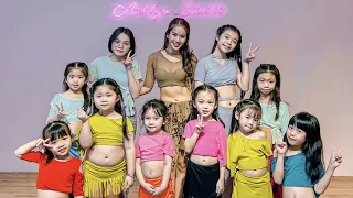 Il ballo del tucano - Orchestra Mozzaton belly dance cover by Babe Belly Class ft. Ashlyn Tang