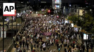 Thousands protest in Israel, demanding elections and a Gaza hostage release deal