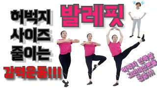 BALLET FIT - 통통하고 늘어나는 허벅지. 무. 조. 건. 허벅지 사이즈 줄이기 운동. 안벅지 집중 공략 운동. 이것은 눈물인가? 땀인가?