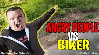 ER FÄHRT IHN UM!😡ANGRY PEOPLE vs. BIKER German Compilation 🔥 2022