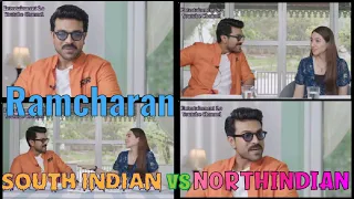 RAMCHARAN || with Sahiba Bali || Food Eating Challenge || South Indian VS North Indian ||