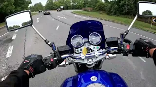 Yamaha XJR1300 Test Ride Before Customer Collection