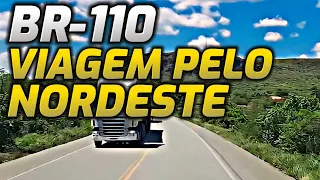 BR-110 RUMO AO RECIFE - A PISTA ESTÁ UM TAPETE