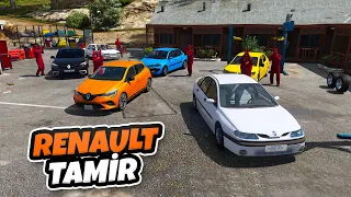 Renault Çöplüğündeki Arabalar Tamirciye Gidiyor - GTA 5