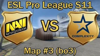 КТО ЕДЕТ ДОМОЙ? | Navi vs Complexity Map #3 bo3 Nuke | ESL PRO LEAGUE 11 by Neosporimiy