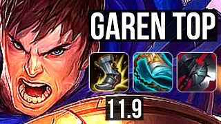 GAREN vs KLED (TOP) (DEFEAT) | 1.8M mastery, 1000+ games | KR Diamond | v11.9