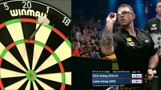 THE BEST darts game you've ever seen!  |  Chris Dobey vs Lukas Wenig