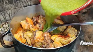 Una receta muy sabrosa 🤩! Pollo con Habas y Calabacitas 🔥