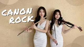 《搖滾卡農 Canon Rock》小提琴＆長笛版本｜cover by 長笛琴人