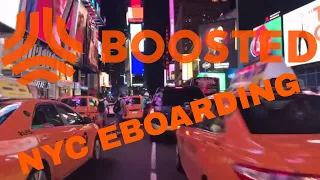 BOOSTED BOARD RIDING DOWNTOWN NYC PART 2