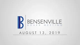 August 13, 2019 - Village Board Meeting