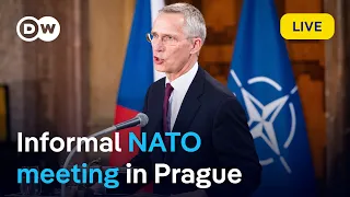 Live:  Closing speech of Secretary General Stoltenberg after informal NATO talks  | DW News