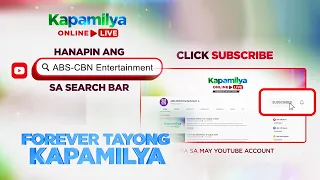 How To Watch #KapamilyaOnlineLive on YouTube!