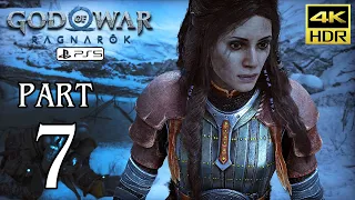 GOD OF WAR RAGNAROK Walkthrough PART 7 (PS5) No Commentary Gameplay @ 4K HDR 60ᶠᵖˢ ✔