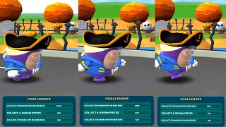 oddbods turbo run game captain jeff vs triple try