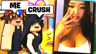 I 1v1'D My CRUSH In MM2... (Murder Mystery 2)😍