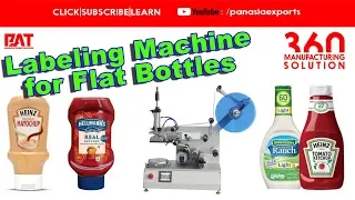 Flat Bottle Tabletop Labelling Machine - Operating Instructions