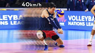 The FASTEST Volleball Player | Erik Shoji | Unbelivable SPEED | The Flash Libero