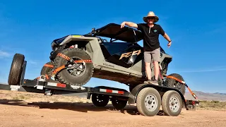 Towing With a Car Hauler vs ATV Trailer