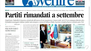 I giornali in edicola - la rassegna stampa 22/07/2022