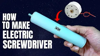 HOW TO MAKE ELECTRIC SCREW DREIVER|#DIY|#ELECTRONICS|#tech|#FLUORESCENT TECH