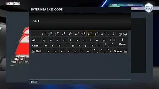 NBA 2K22 MyTEAM 2 Locker Codes