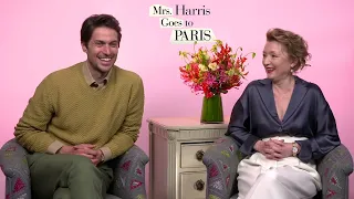 Lucas Bravo and Lesley Manville Discuss Their MRS. HARRIS GOES TO PARIS Character Preparation