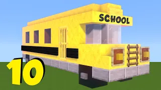 Minecraft: 15+ School Build Hacks! (easy)