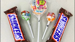 Unpacking Lollipop’s-Chupa Chups and Snickers- Amazing ASMR