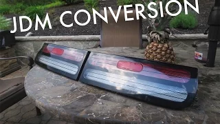 How to JDM Taillight Conversion 300ZX