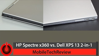 HP Spectre x360 vs. Dell XPS 13 2-in-1 Comparison Smackdown