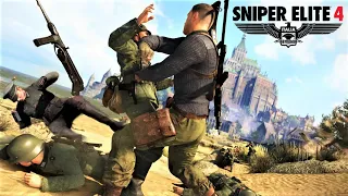 Killing Nazi officers in San Celini Island | 1943 Lieutenant Karl Fairburne | Sniper Elite - 4 HD