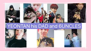 YEONTAN with his DAD and 6 uNCLES / a guide by BTS