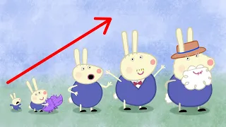 Richard Rabbit GROWING UP EVOLUTION | Peppa