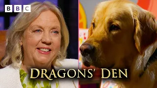 EDIBLE dog cards go down a TREAT in the Den 🐶🐾🥺 | Dragons' Den - BBC