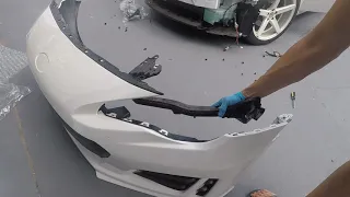 BRZ on a FRS bumper fit fix