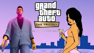 GTA Vice City СПУСТЯ 20 ЛЕТ! ПЕРВЫЙ ЗАПУСК - Grand Theft Auto: The Trilogy: The Definitive Edition!