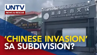 Pagdami ng dayuhan at umano’y operasyon ng POGO sa isang subdivision sa NCR, ipinasisilip