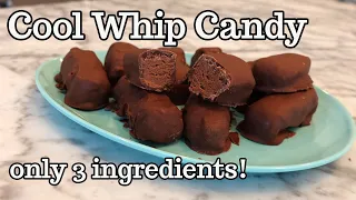 Cool Whip Candy - only 3 ingredients!! EASY AND DELICIOUS!