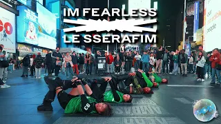 [K-POP IN PUBLIC NYC] LE SSERAFIM(르세라핌) - FEARLESS dance cover by F4MX