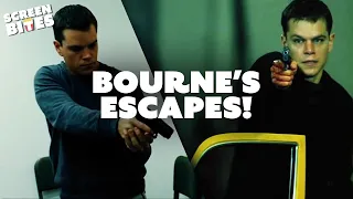 Jason Bourne's Greatest Escapes | The Bourne Supremacy (2004) | Screen Bites