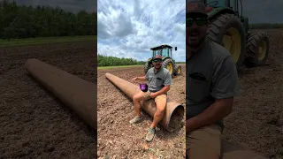 How To Smooth a Crawfish Pond #crawfish #louisiana #farmlife #farmer