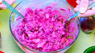 GOD SO TASTY! Incredible! The famous, very tasty BARBIE salad! A long forgotten recipe!