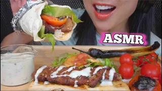 ASMR BEEF KEBAP + ADANA KEBAP (EATING SOUNDS) NO TALKING | SAS-ASMR