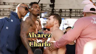 Saul Canelo Alvarez vs Jermell Charlo knockdown Round 7